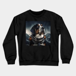 Astro Dog - Greater Swiss Mountain Dog Crewneck Sweatshirt